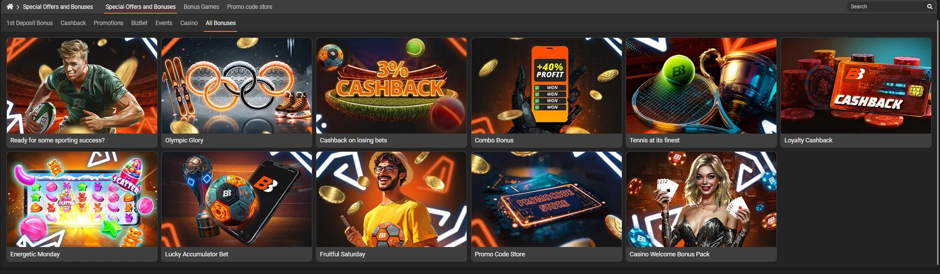 Bizbet free promo code 