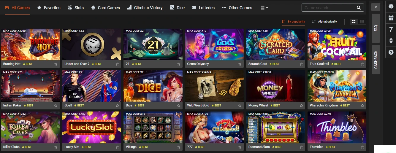 BizBet games Australia
